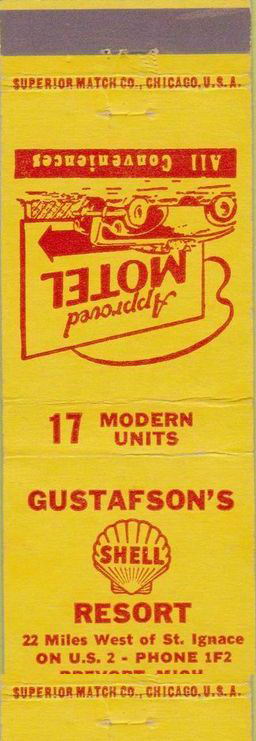 Gustafsons Resort (White Tail Restaurant & Motel) - Old Memorabilia (newer photo)
